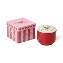 Load image into Gallery viewer, Paddywax Charmed Glass Candle Heart - Wild Fig & Rose