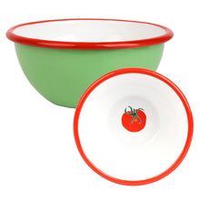 Load image into Gallery viewer, Tomato Green Enamel Bowl - 14cm | Kitchenware |