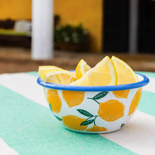 Load image into Gallery viewer, Lemon Enamel Bowl - 12cm | Kitchenware |