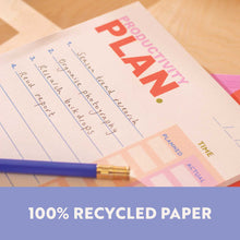 Load image into Gallery viewer, A5 Daily Planner Pad | Time Clarity & Productivity Planner