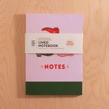 Load image into Gallery viewer, A5 Lined Notebook | Cowboy Boots