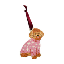 Load image into Gallery viewer, Cute Curly Dog Christmas Decoration