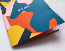 Load image into Gallery viewer, Pink Cut Out Shapes Notebook: Lined