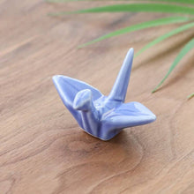 Load image into Gallery viewer, Ceramic Paper Cranes Chopstick Rest