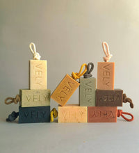 Load image into Gallery viewer, Natural Handmade Soap On A Rope "Italian Summer"