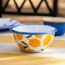 Load image into Gallery viewer, Lemon Enamel Bowl - 12cm | Kitchenware |