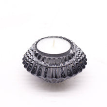 Load image into Gallery viewer, Flower Flip Candle / Tealight Holder - Midnight Grey