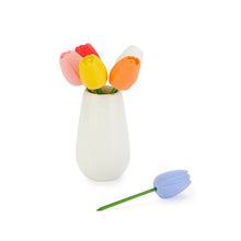 Load image into Gallery viewer, Balvi Snack Forks | Tulip Snack Forks in Vase Set of 6