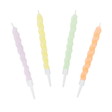 Load image into Gallery viewer, Twisted Pastel Birthday Candles | 8 Pack |