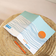 Load image into Gallery viewer, A5 Tidal Waves Notebook