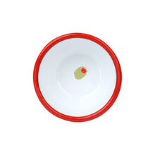 Load image into Gallery viewer, Olive Enamel Bowl - 10cm