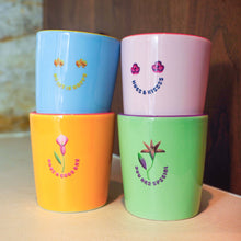 Load image into Gallery viewer, Orange Have A Good Day Ceramic Cup: Orange
