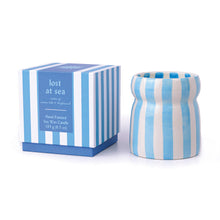 Load image into Gallery viewer, Blue Ceramic Candle - Lost at Sea
