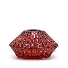 Load image into Gallery viewer, Flower Flip Candle / Tealight Holder - Vampire Red
