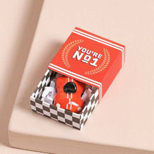 Load image into Gallery viewer, Tiny Matchbox Ceramic Token: Racing Car
