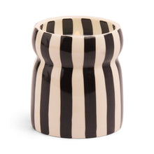 Load image into Gallery viewer, Cabana Black Ceramic Candle - Lava Stone
