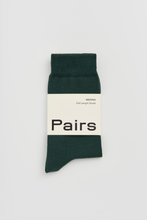 Load image into Gallery viewer, Deep Forest Green Merino Socks: Deep Forest Green / Small (UK 4-7)
