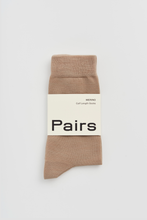 Load image into Gallery viewer, Biscuit Beige Merino Socks: Biscuit Beige / Medium (UK 8-10)
