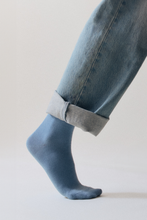 Load image into Gallery viewer, Morning Blue Bamboo Socks: Morning Blue / Small (UK 4-8)

