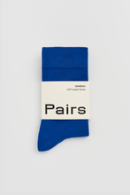 Load image into Gallery viewer, Strong Blue Bamboo Socks: Strong Blue / Small (UK 4-8)
