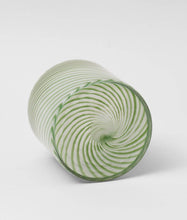 Load image into Gallery viewer, Large Spiral Glass Planter - Green
