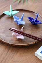 Load image into Gallery viewer, Ceramic Paper Cranes Chopstick Rest
