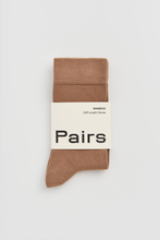 Load image into Gallery viewer, Biscuit Beige Bamboo Socks: Biscuit Beige / Large (UK 9-13)
