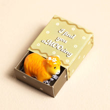 Load image into Gallery viewer, Tiny Matchbox Ceramic Tokens: Acorn
