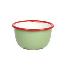 Load image into Gallery viewer, Olive Enamel Bowl - 10cm
