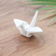 Load image into Gallery viewer, Ceramic Paper Cranes Chopstick Rest
