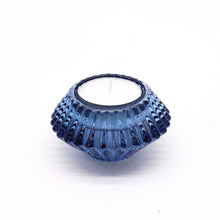 Load image into Gallery viewer, Flower Flip Candle / Tealight Holder - Royal Blue
