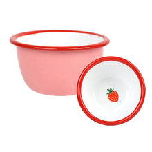 Load image into Gallery viewer, Strawberry Enamel Bowl | 10cm | Spring | Summer |
