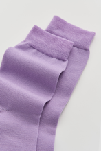 Load image into Gallery viewer, Parma Violet Merino Socks: Parma Violet / Medium (UK 8-10)
