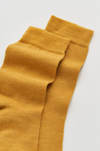 Load image into Gallery viewer, Golden Yellow Merino Socks: Golden Yellow / Small (UK 4-7)
