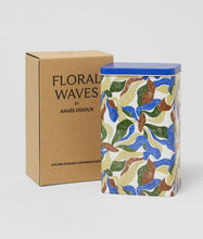 Load image into Gallery viewer, Floral Waves Kitchen Storage Tin
