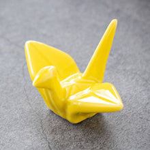 Load image into Gallery viewer, Ceramic Paper Cranes Chopstick Rest
