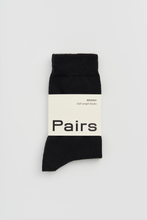 Load image into Gallery viewer, True Black Merino Socks: Large (UK 11-13)
