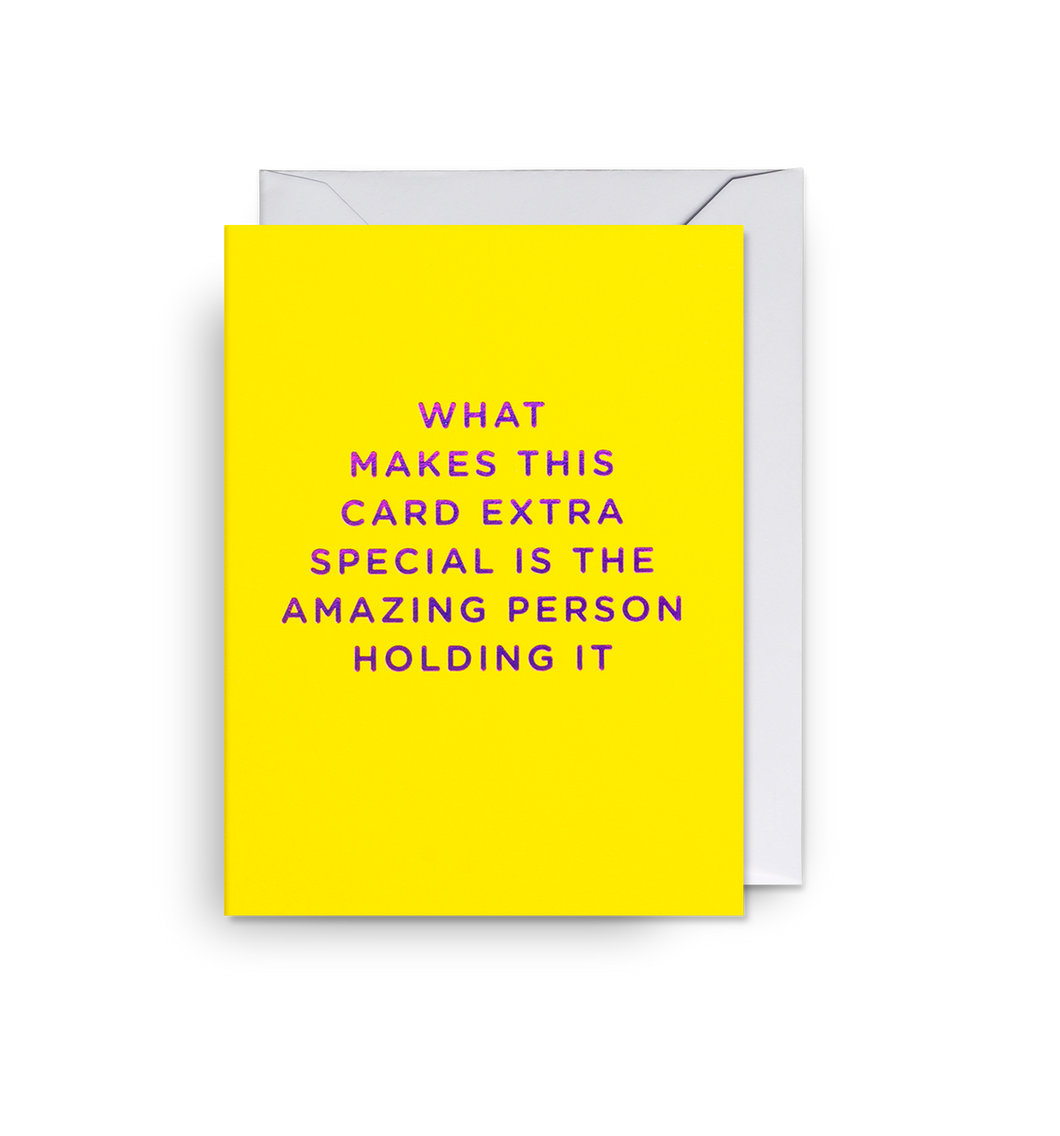 What Makes This Card Extra Special Mini Card