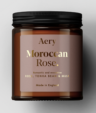 Load image into Gallery viewer, MOROCCAN ROSE SCENTED JAR CANDLE - ROSE TONKA AND MUSK
