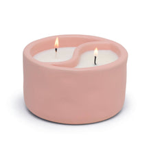 Load image into Gallery viewer, Yin-Yang Candle - Pink - Cactus Flower/Watermint
