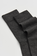 Load image into Gallery viewer, Storm Grey Bamboo Socks: Charcoal / Large (UK 9-13)

