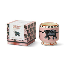 Load image into Gallery viewer, Elephant Ceramic Candle - Tobacco Vanilla
