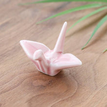 Load image into Gallery viewer, Ceramic Paper Cranes Chopstick Rest
