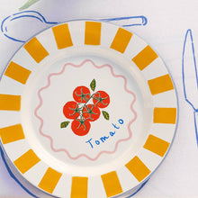 Load image into Gallery viewer, Bon Appetit Tomato Enamel Plate - 25cm
