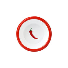 Load image into Gallery viewer, Chilli Enamel Dip Dish - 8cm
