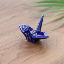 Load image into Gallery viewer, Ceramic Paper Cranes Chopstick Rest
