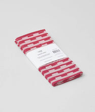 Load image into Gallery viewer, 'Stripes Burgundy/Natural' Napkin Set
