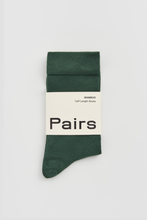 Load image into Gallery viewer, Glen Green Bamboo Socks: Small (UK 4-8)

