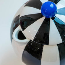 Load image into Gallery viewer, Teapot Black &amp; White Stripe
