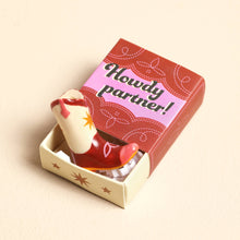 Load image into Gallery viewer, Tiny Matchbox Ceramic Tokens: Squirrel
